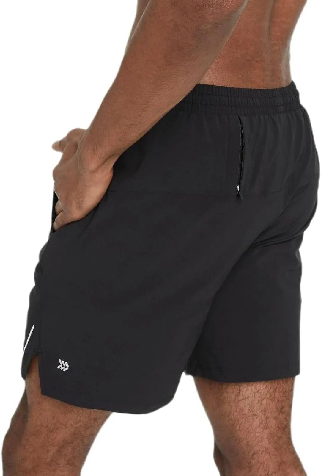 All In Motion Men's 7" Unlined Run Shorts 80915143 Black XL