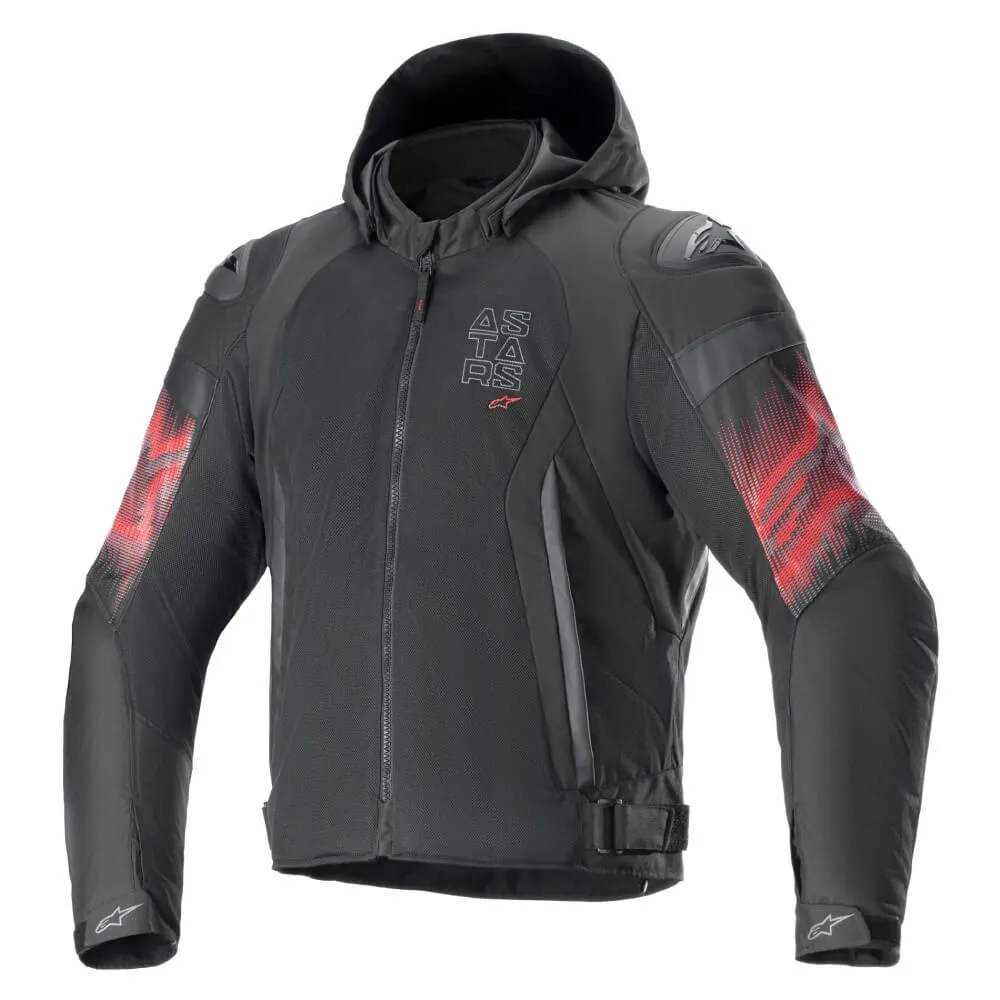 Alpinestars Zaca Air Venom Waterproof Jacket Black / Bright Red