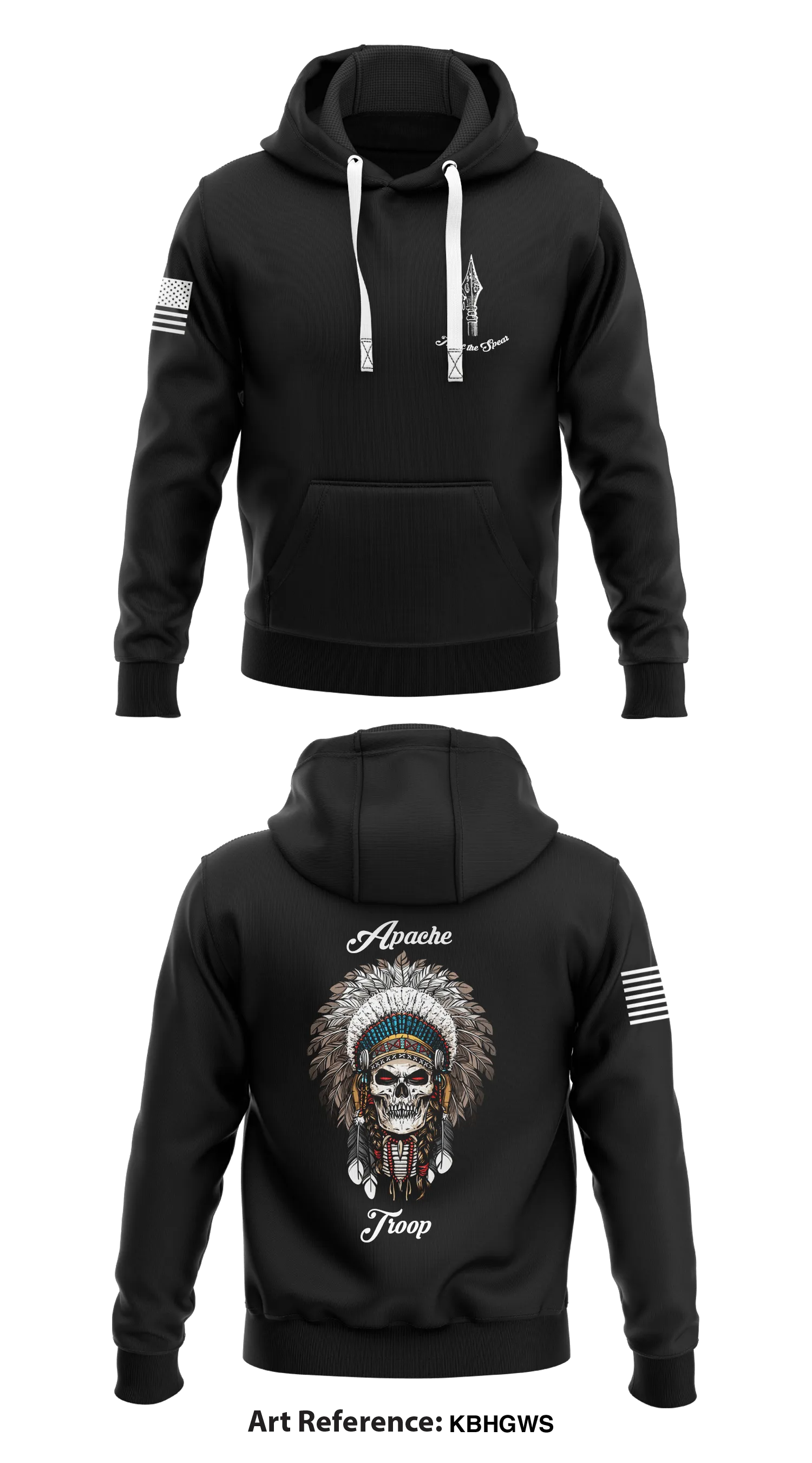 Apache Troop  Store 2  Core Men's Hooded Performance Sweatshirt - KbHGwS