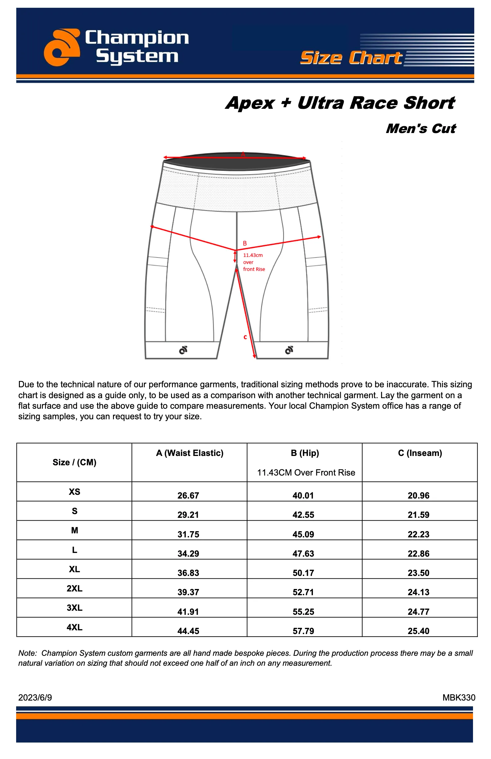 APEX  ULTRA RACE SHORT
