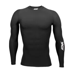 Atak Compression Top Black Adults