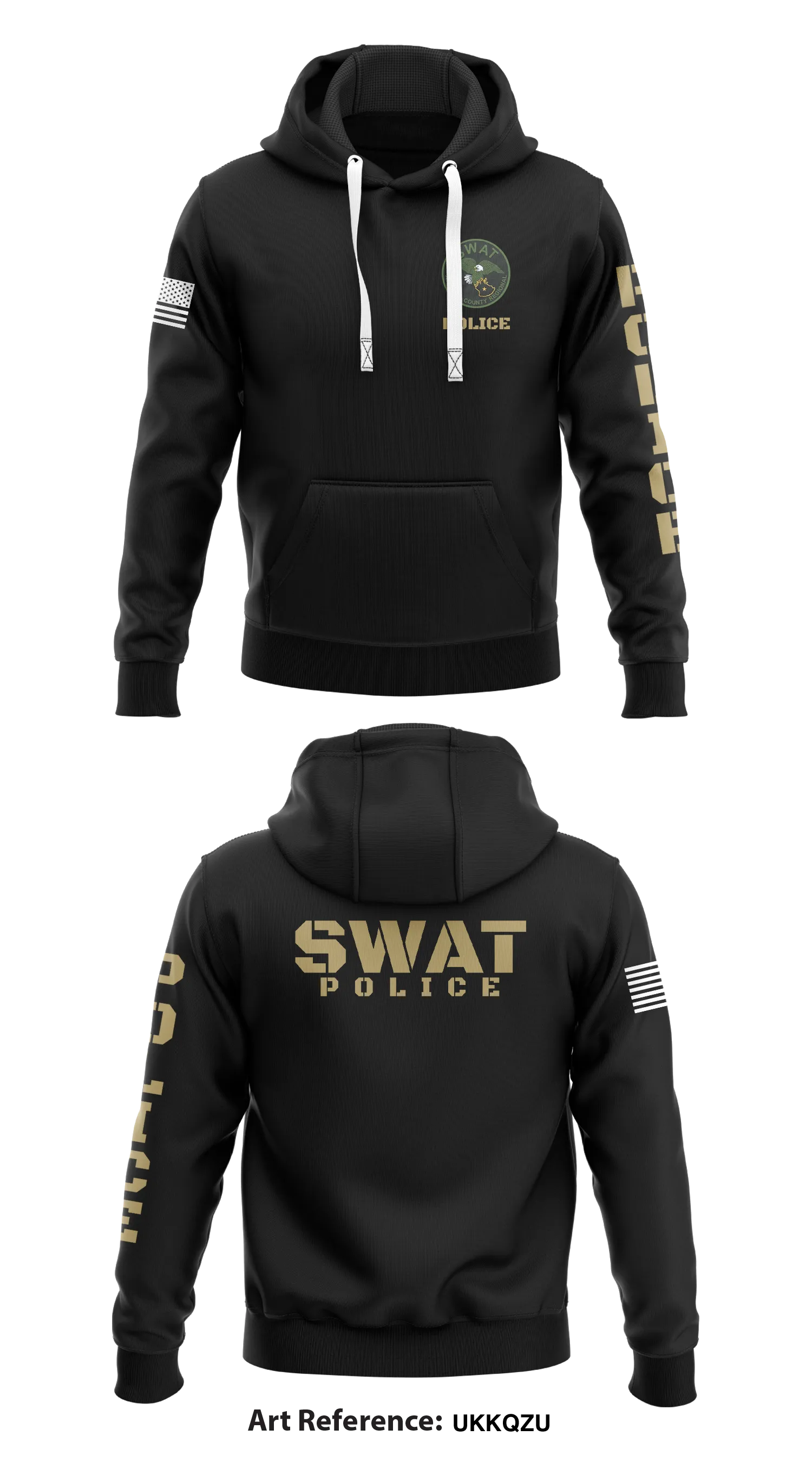 Atlantic County SWAT Store 1  Core Men's Hooded Performance Sweatshirt - ukKQZu