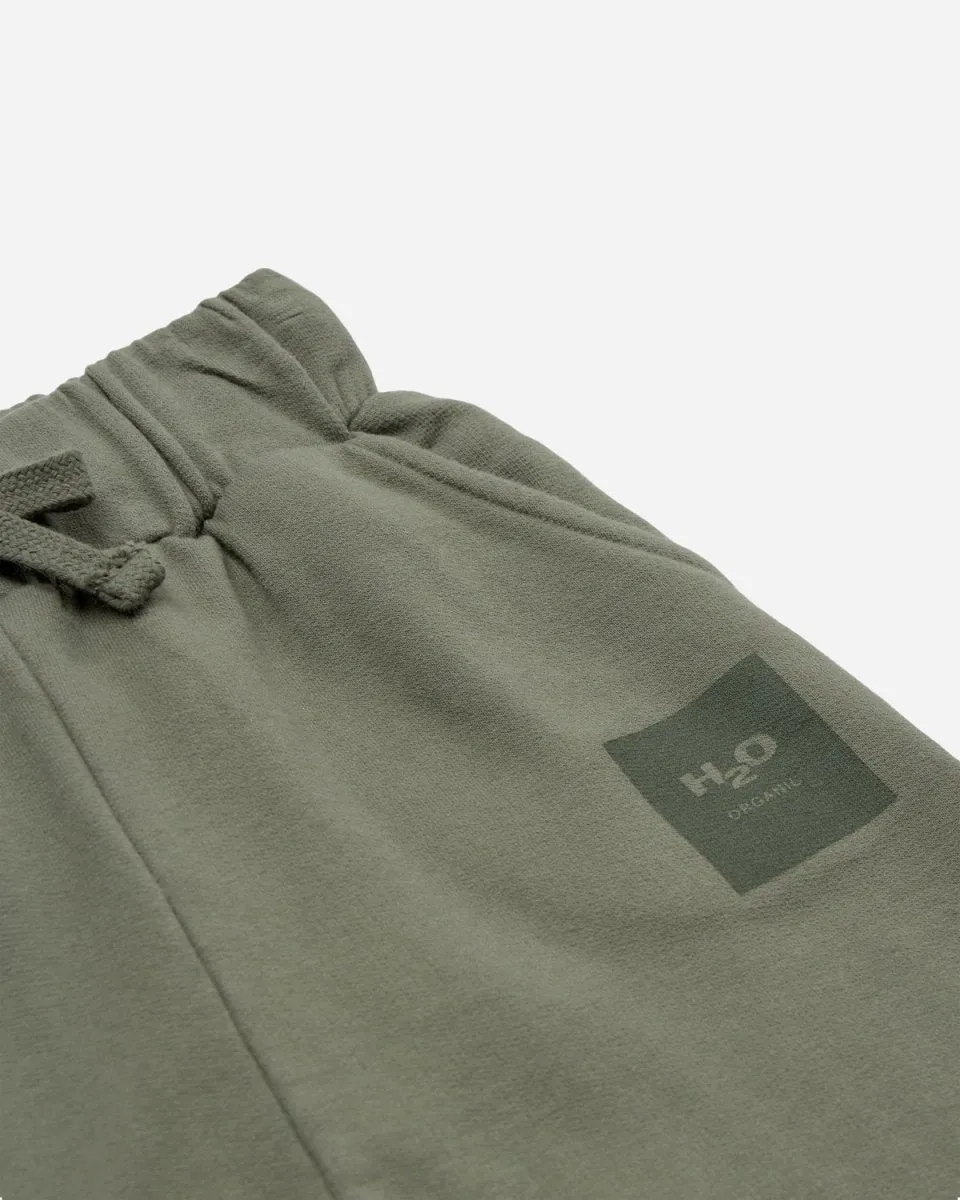 Authentic Organic Sweat Pants - Dusty Army
