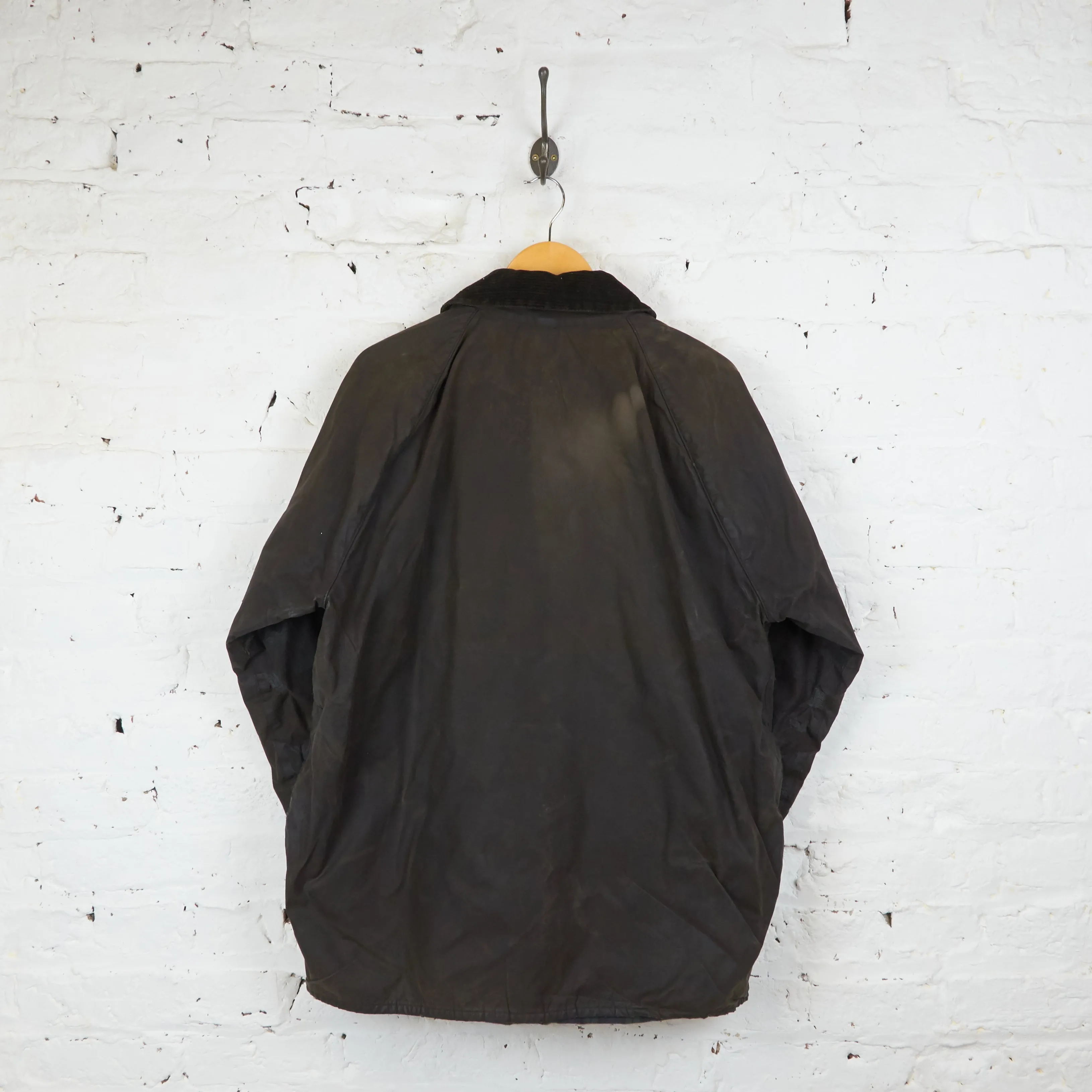 Barbour Beaufort Wax Jacket - Blue - L