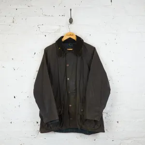 Barbour Beaufort Wax Jacket - Blue - L