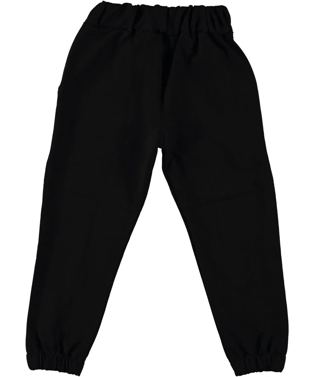 Basic Girl Sweat Pants Black