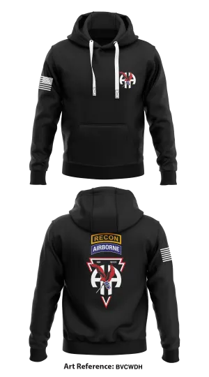 Battalion Reconnaissance Platoon Store 1  Core Men's Hooded Performance Sweatshirt - bvCWdH