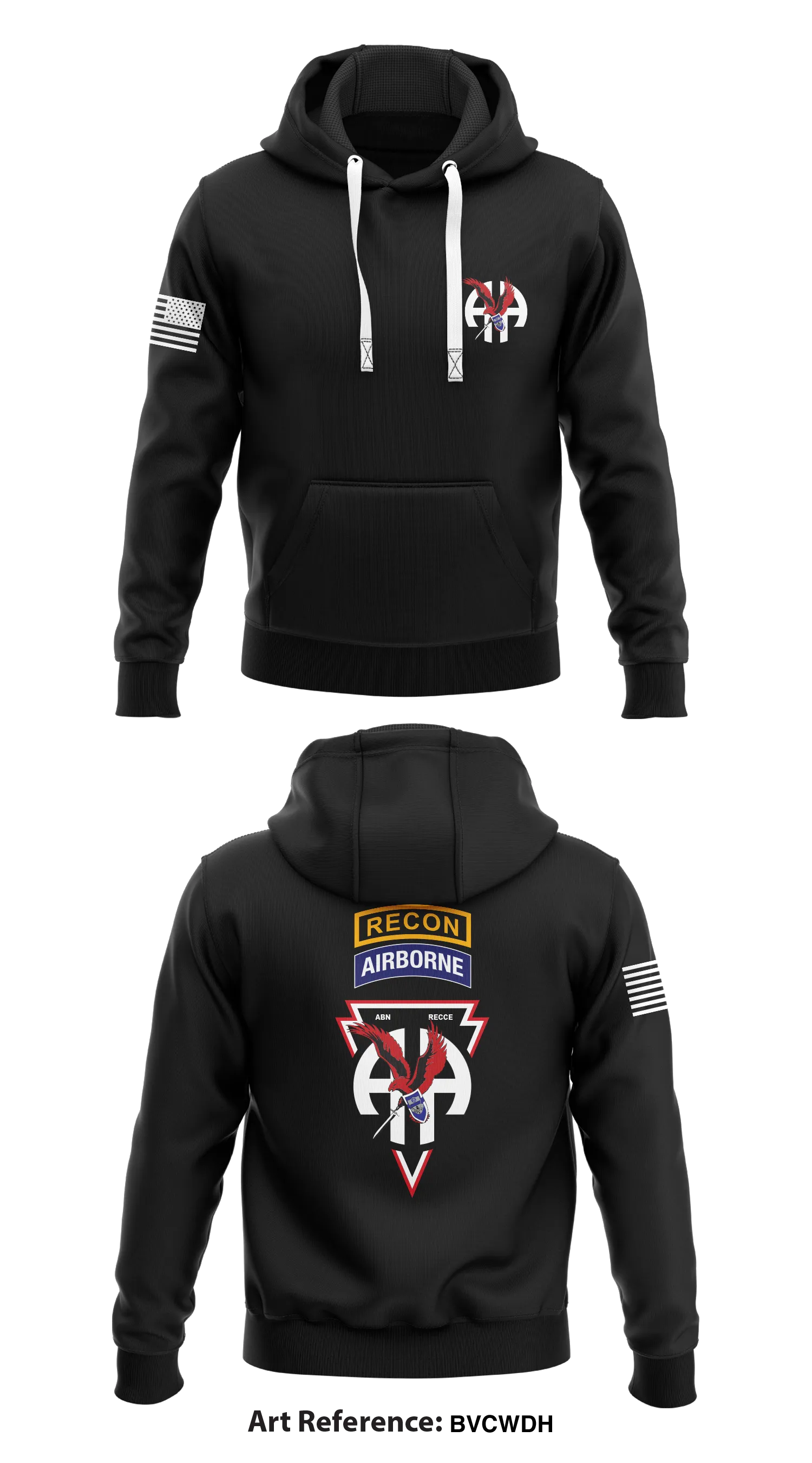 Battalion Reconnaissance Platoon Store 1  Core Men's Hooded Performance Sweatshirt - bvCWdH