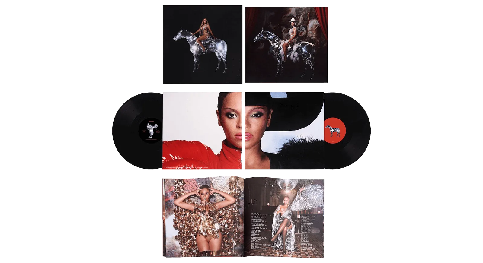 Beyonce : Renaissance (Deluxe 2LP  w/ 36-page booklet & poster)