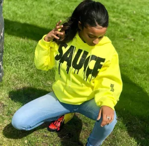 Black Glitter Sauce | Lemonade Hoodie