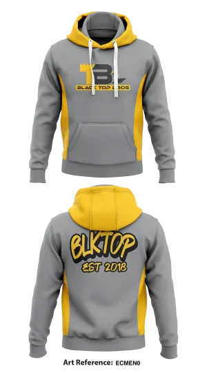 BLACKTOP BROS STORE 1  Core Men's Hooded Performance Sweatshirt - EcmeN0