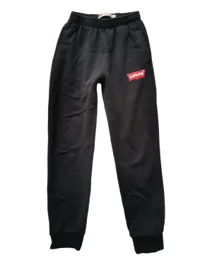 BOY SIZE LARGE (12/13 YEARS) - LEVI'S, Soft Knit Black Jogger VGUC B16