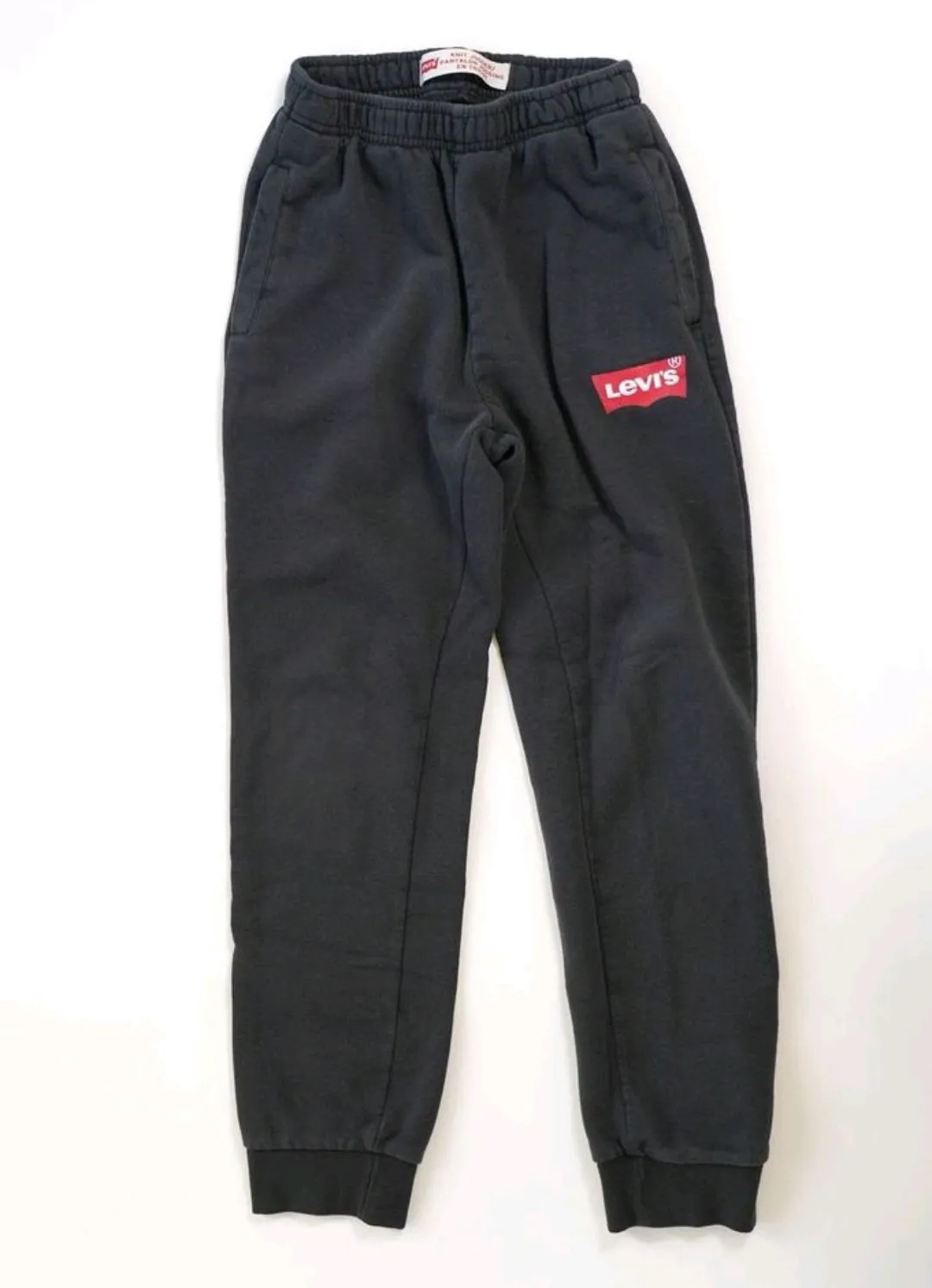BOY SIZE LARGE (12/13 YEARS) - LEVI'S, Soft Knit Black Jogger VGUC B16
