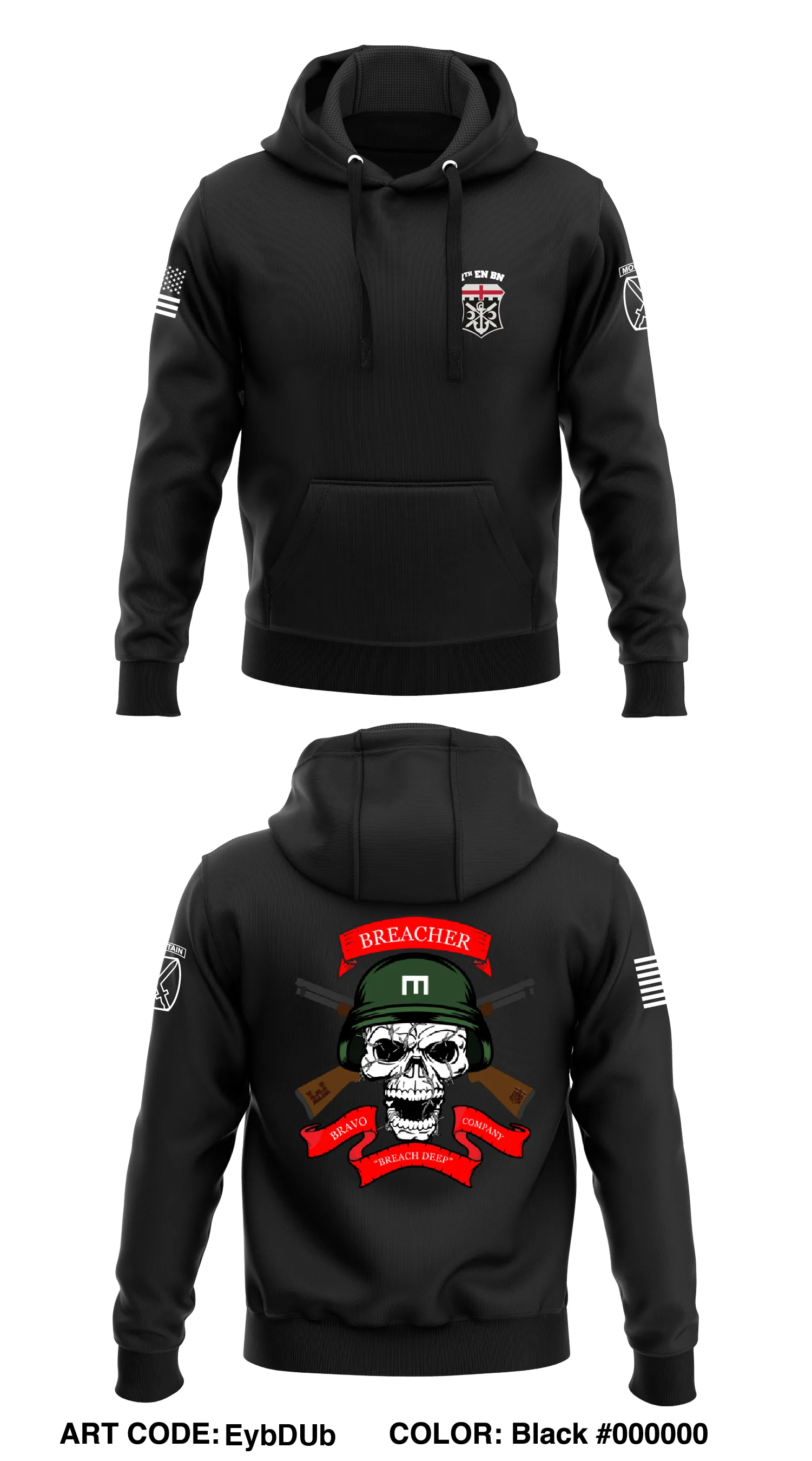 Breacher Core Men's Hooded Performance Sweatshirt - EybDUb