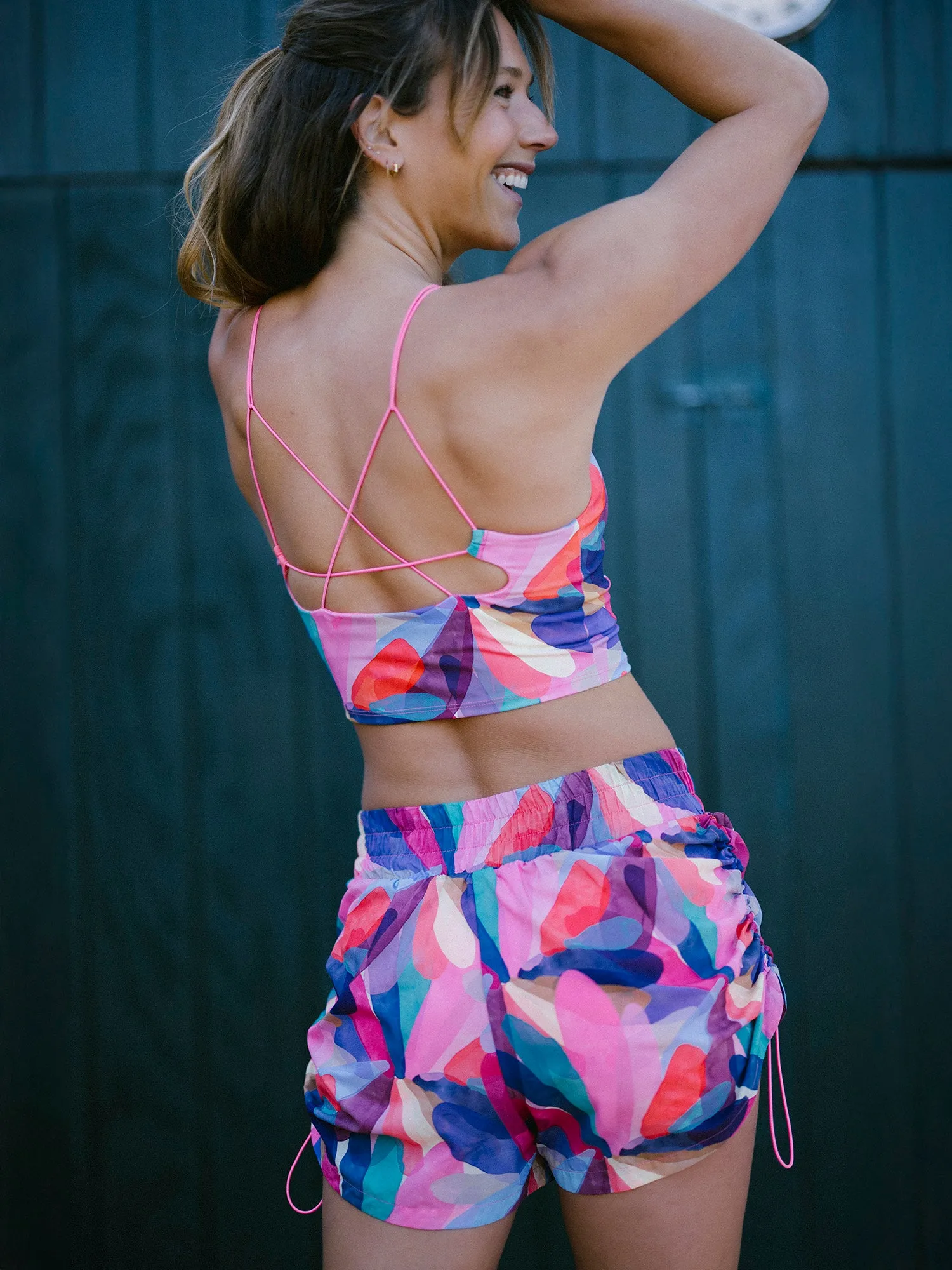 Bungee High Neck Bra