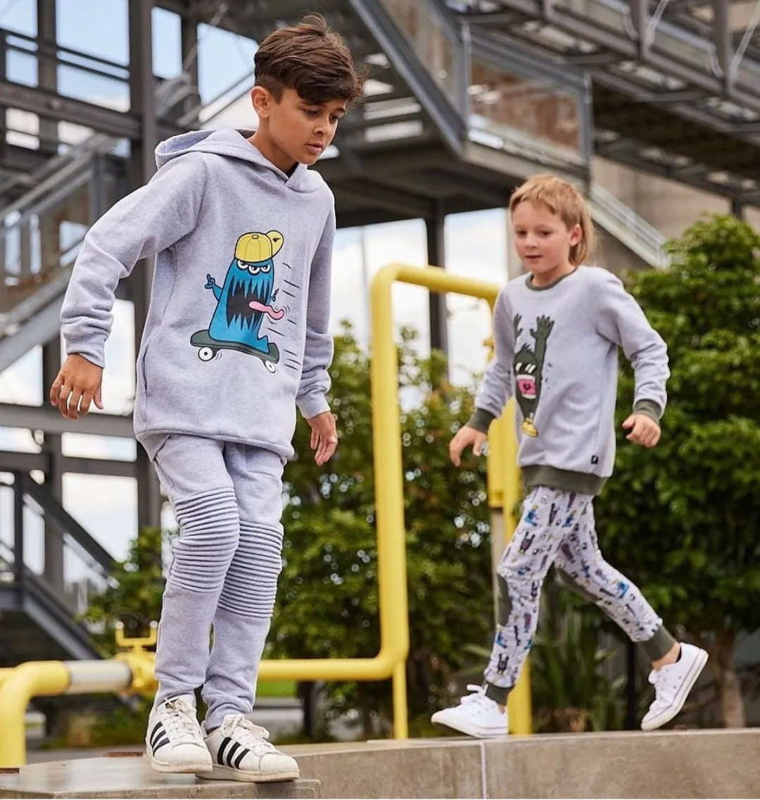 Captain Pant - Grey Marl
