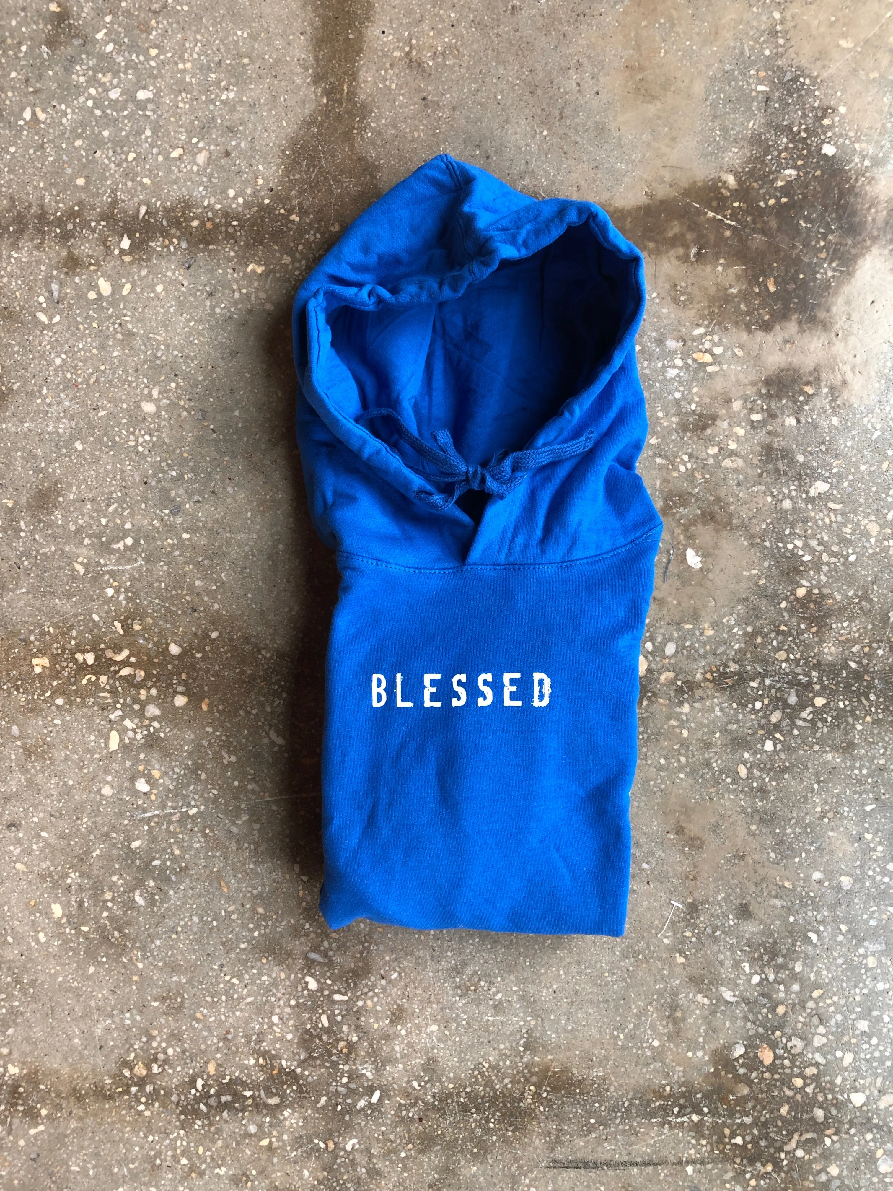 (CLEARANCE) Grateful, Thankful, Blessed Adult Hoodie
