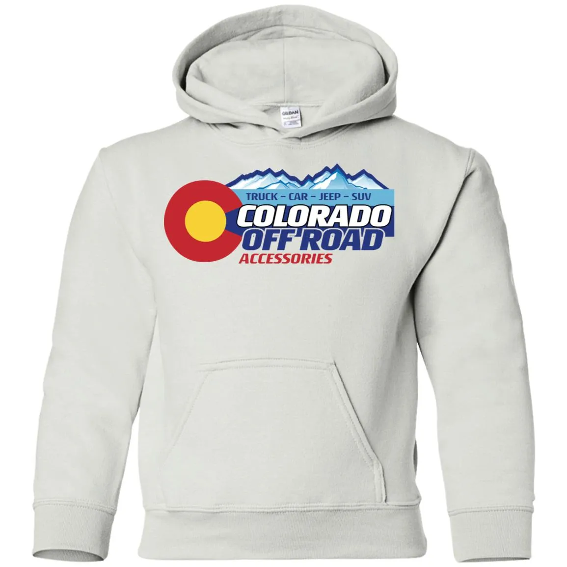 Colorado Off Road G185B Gildan Youth Pullover Hoodie