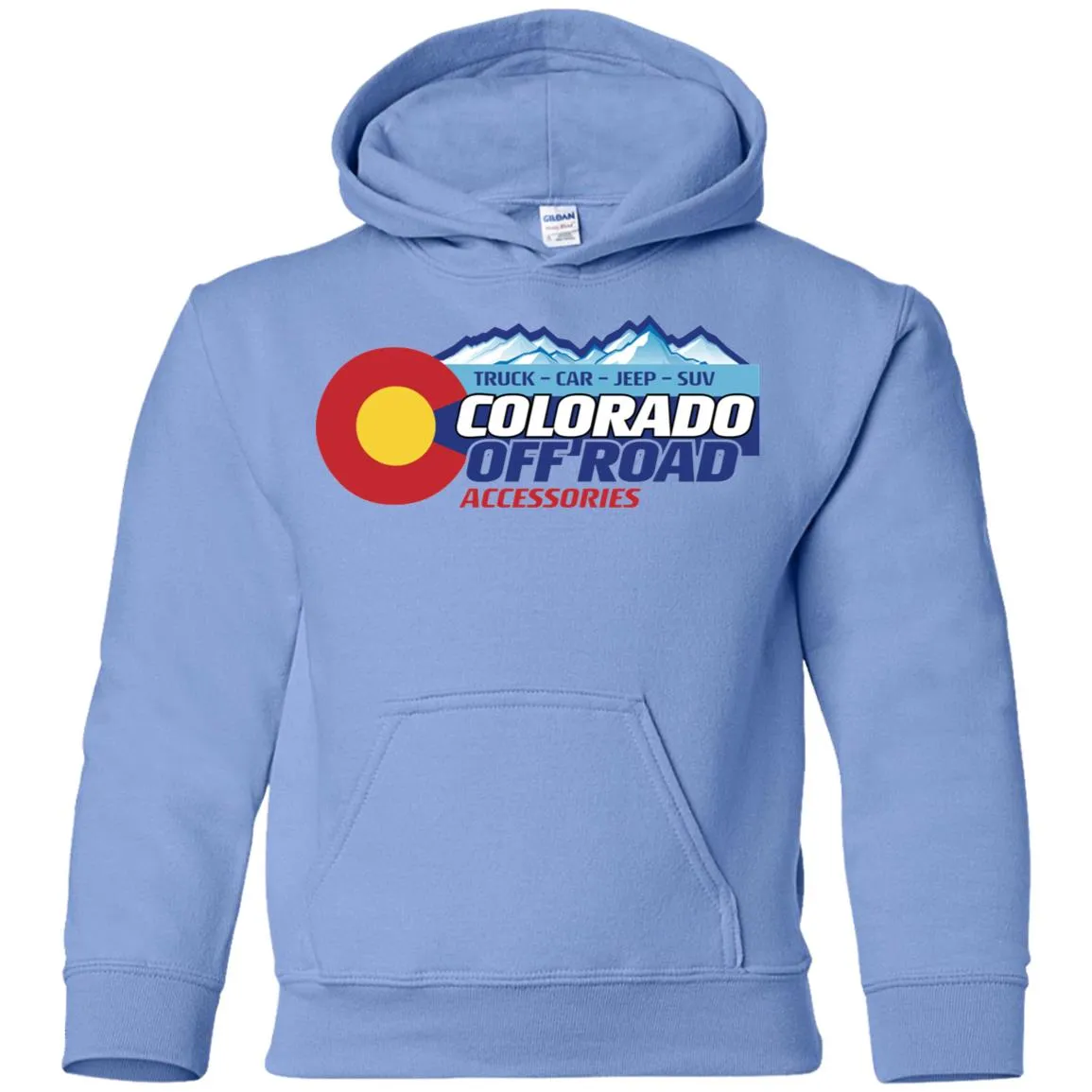 Colorado Off Road G185B Gildan Youth Pullover Hoodie