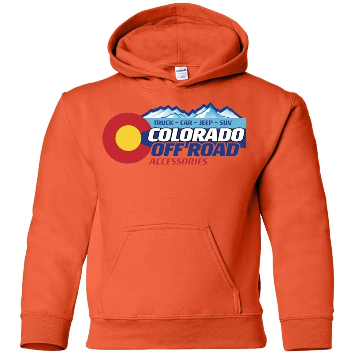 Colorado Off Road G185B Gildan Youth Pullover Hoodie