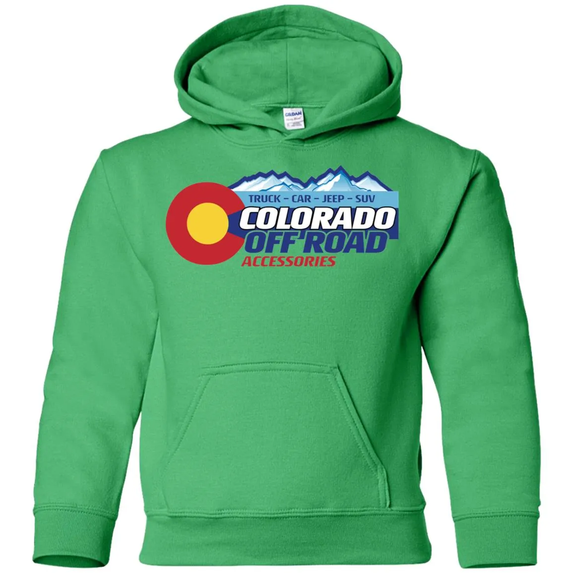 Colorado Off Road G185B Gildan Youth Pullover Hoodie