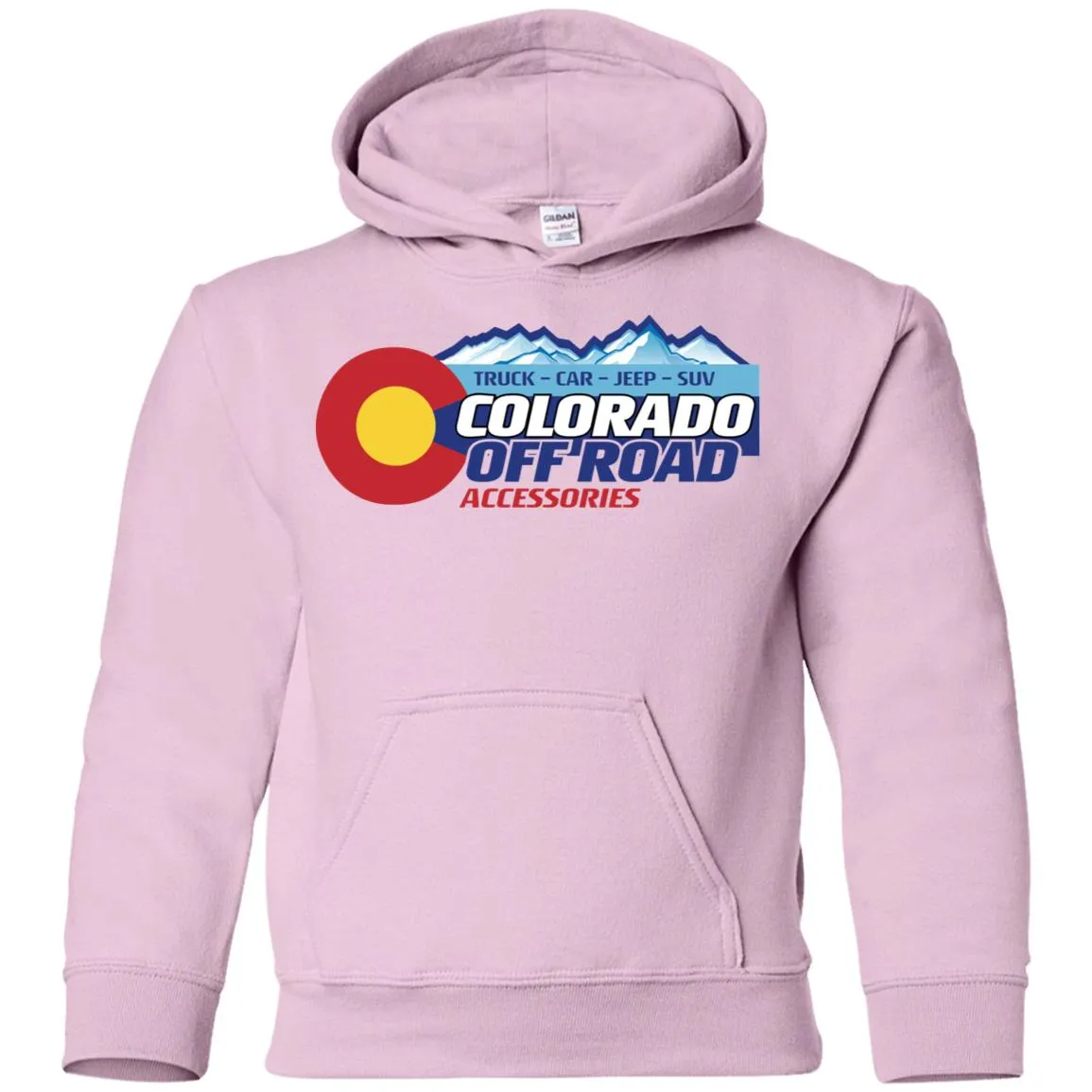 Colorado Off Road G185B Gildan Youth Pullover Hoodie