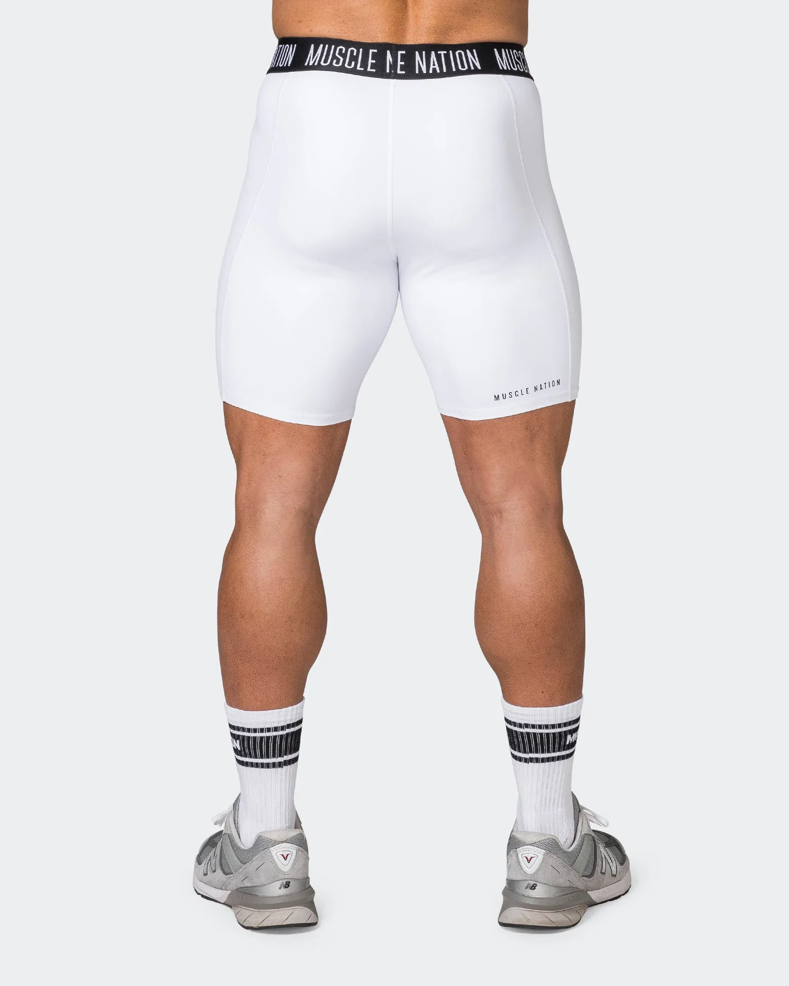Core 8" Training Shorts - White