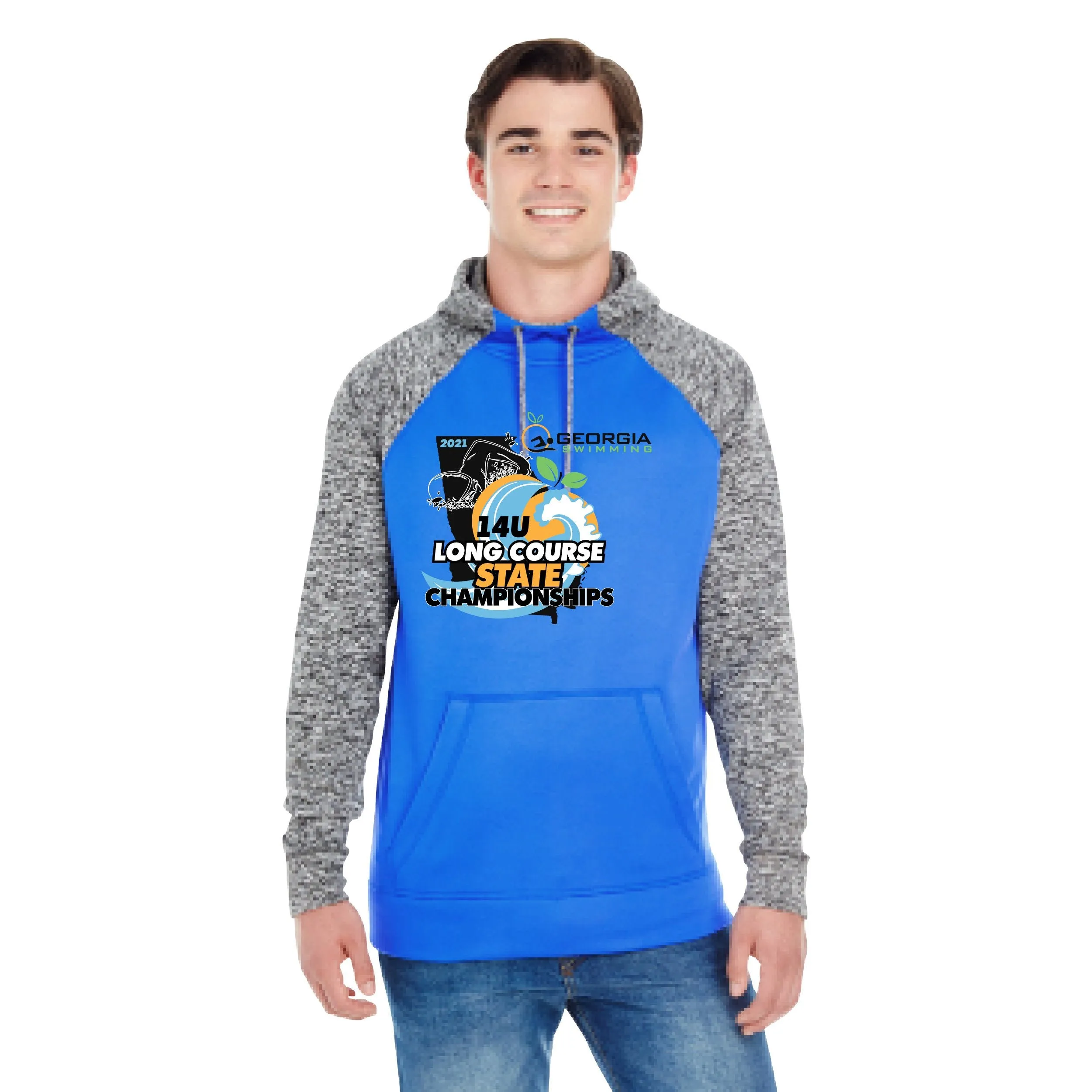 Cosmic Pullover Hoodies GA State Swim