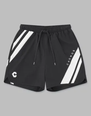 CRONOS 2LINE TRAINING SHORTS【BLACK】