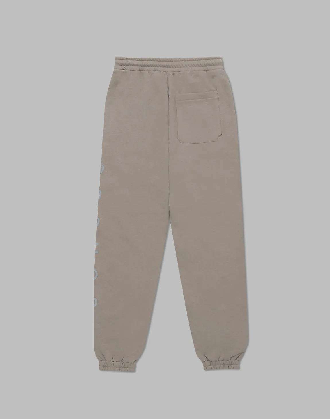 CRONOS Reflector Print Sweat Long Pants【TAUPE】
