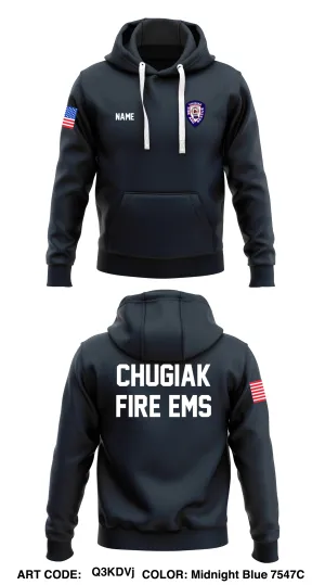 CUSTOM - Chugiak Fire and Rescue Department  Store 1  Core Men's Hooded Performance Sweatshirt - Q3KDVj