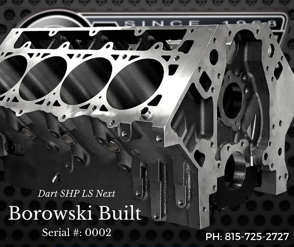 Dart SHP LS Next Cast Iron Engine Block