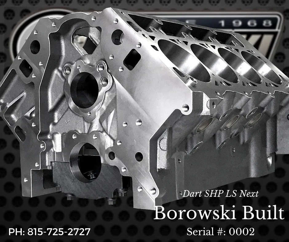 Dart SHP LS Next Cast Iron Engine Block