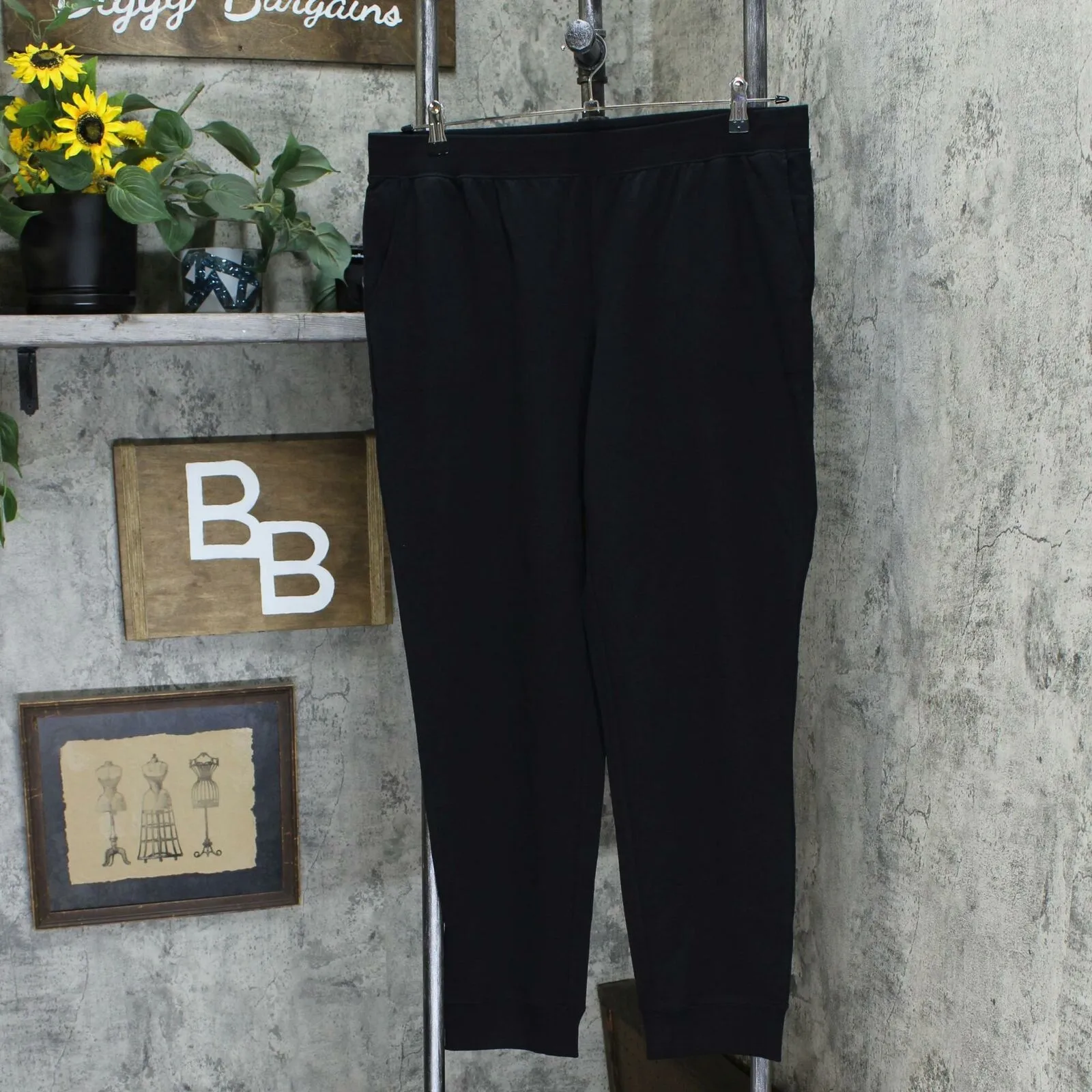 Denim & Co. Women's Active Pull-On Knit Jogger Pants