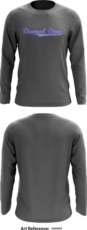 Diamond Divas Store 2 Core Men's LS Performance Tee - HvXxp5