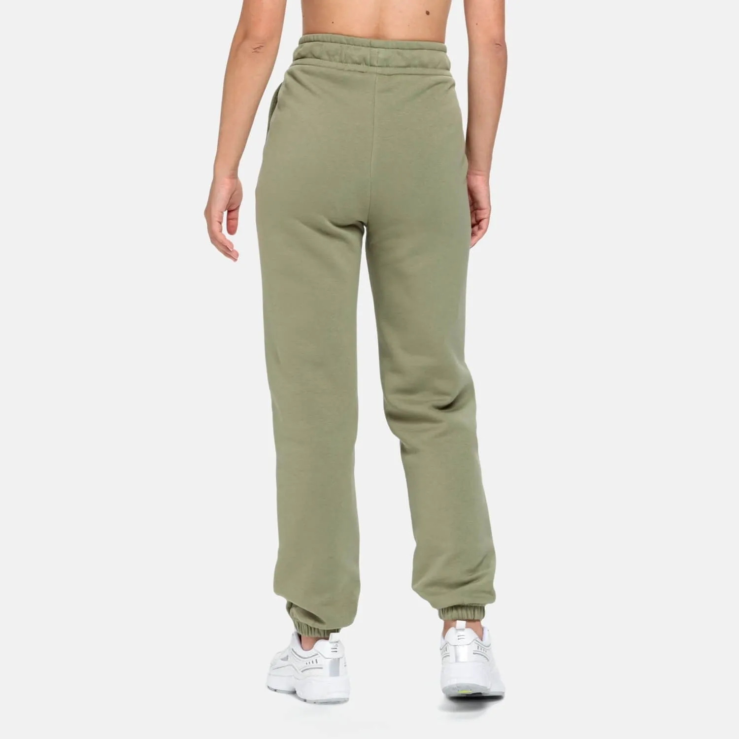 Dámske tepláky Fila BOEN loose fit sweat pants olivovo zelené