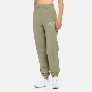 Dámske tepláky Fila BOEN loose fit sweat pants olivovo zelené