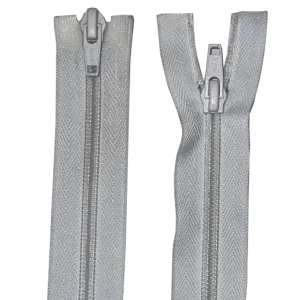 Double Slider Nylon/Plastic 2 Way Zip - With Metal Sliders 16" (40cm)