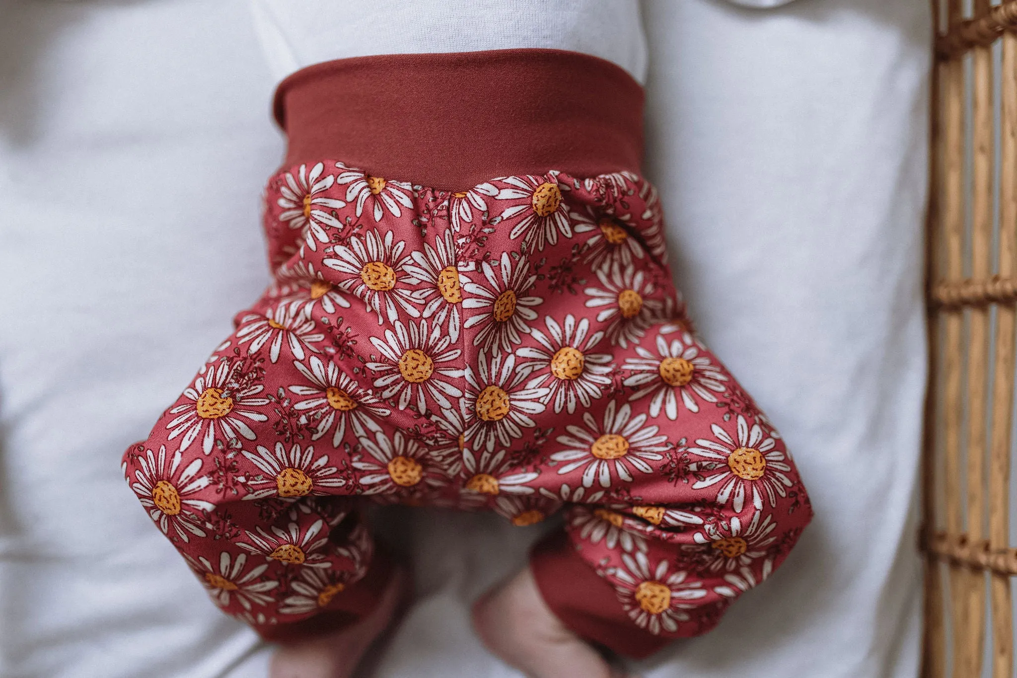 Dusty Rose Daisy • Infant/Toddler Joggers