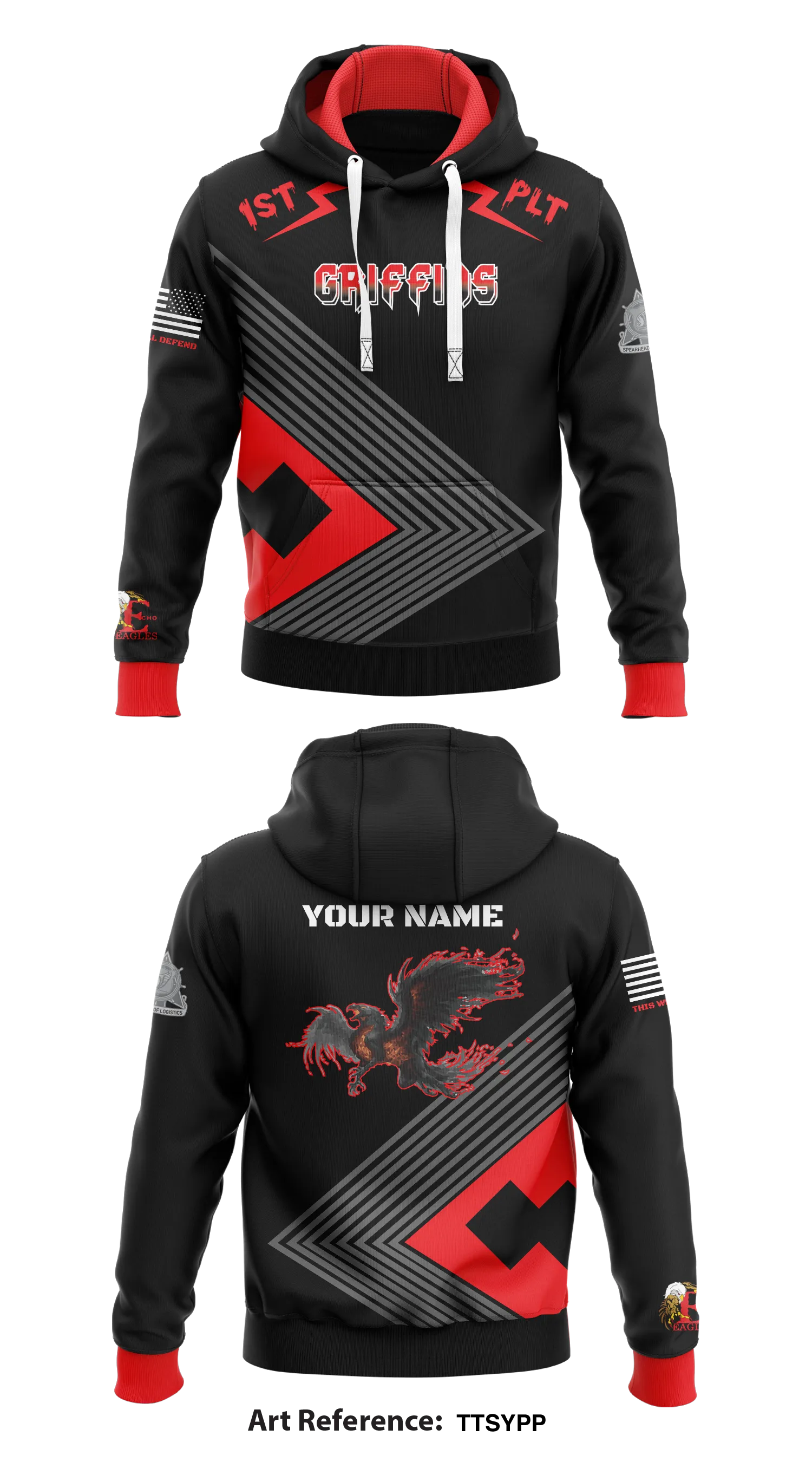 Echo Trans AIT Store 1  Core Men's Hooded Performance Sweatshirt - TtSYpp
