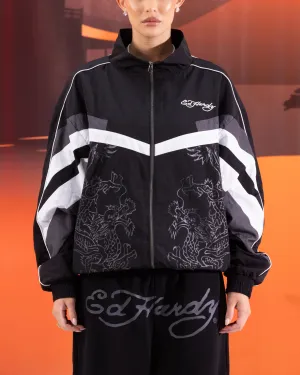 Ed Hardy Dragon Track Jacket Black