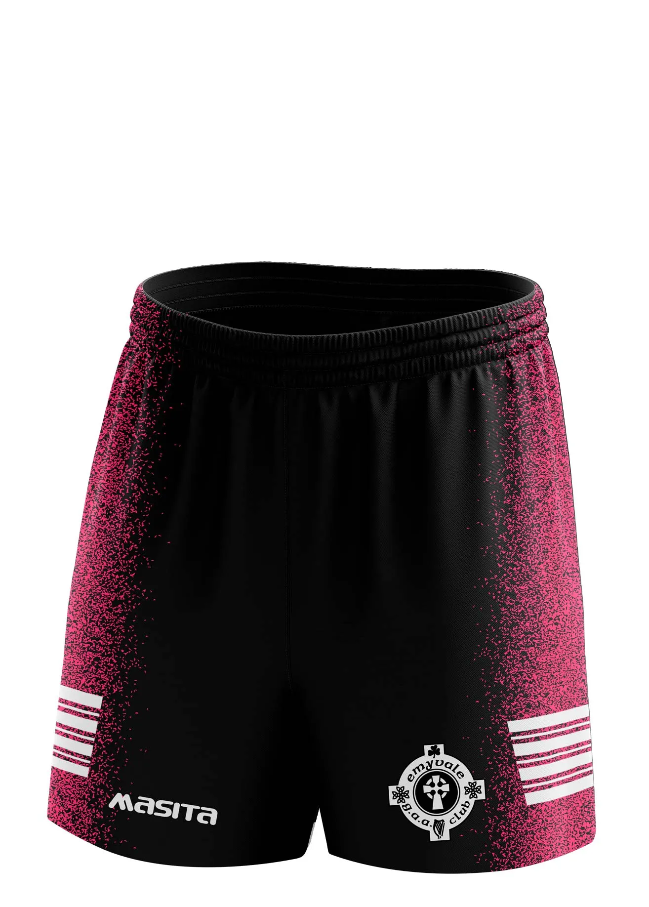 Emyvale GAA Pink Comet Style Training Shorts Kids