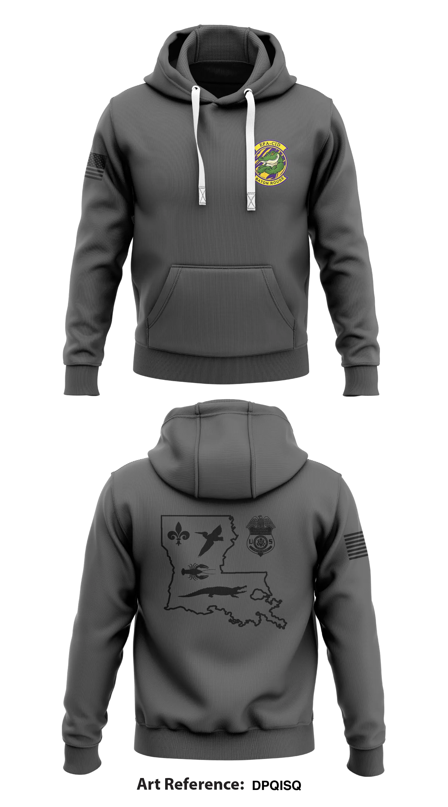 EPA-CID BATON ROUGE RESIDENT OFFICE Store 1  Core Men's Hooded Performance Sweatshirt - dPqiSQ