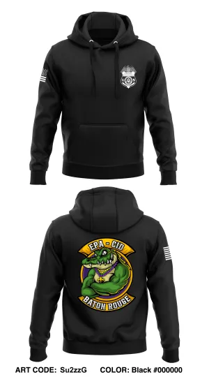 EPA-CID Baton Rouge Resident Office Store 1  Core Men's Hooded Performance Sweatshirt - Su2zzG