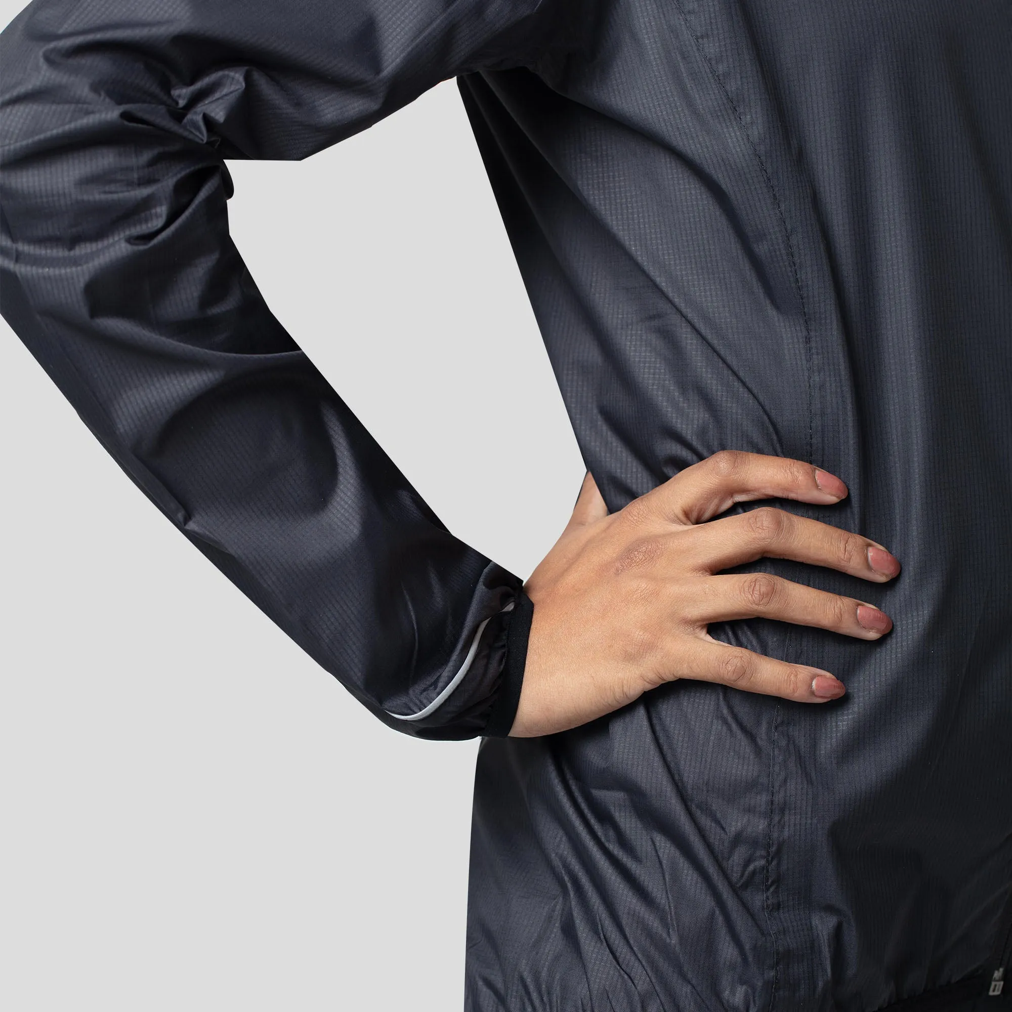 Fdx J20 Black Women's & Girl's Windproof & Waterproof Cycling Jacket