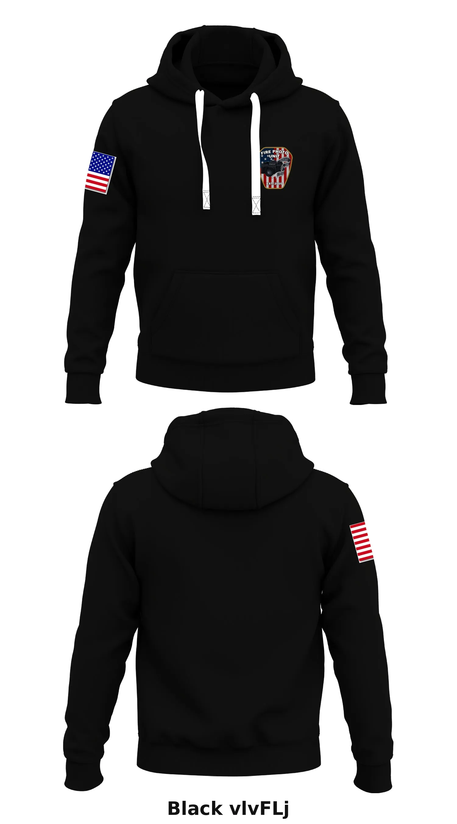 Fire Photo Unit Store 1  Core Men's Hooded Performance Sweatshirt - vlvFLj