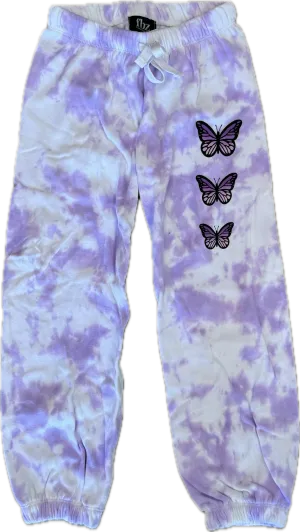 FLOWERS BY ZOE- Tie Dye Butterfly Pants