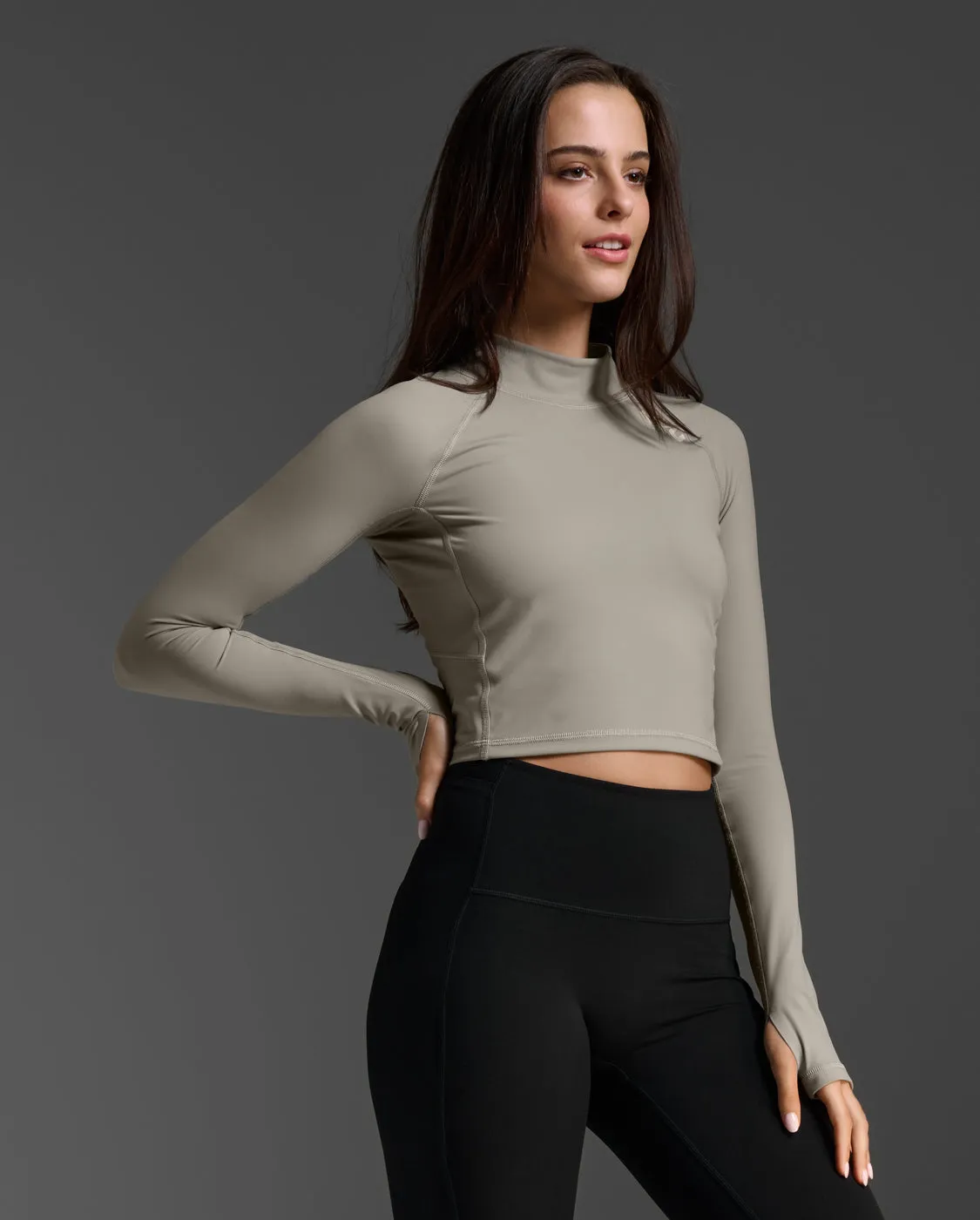 Form Soft Touch Mock Neck Long Sleeve