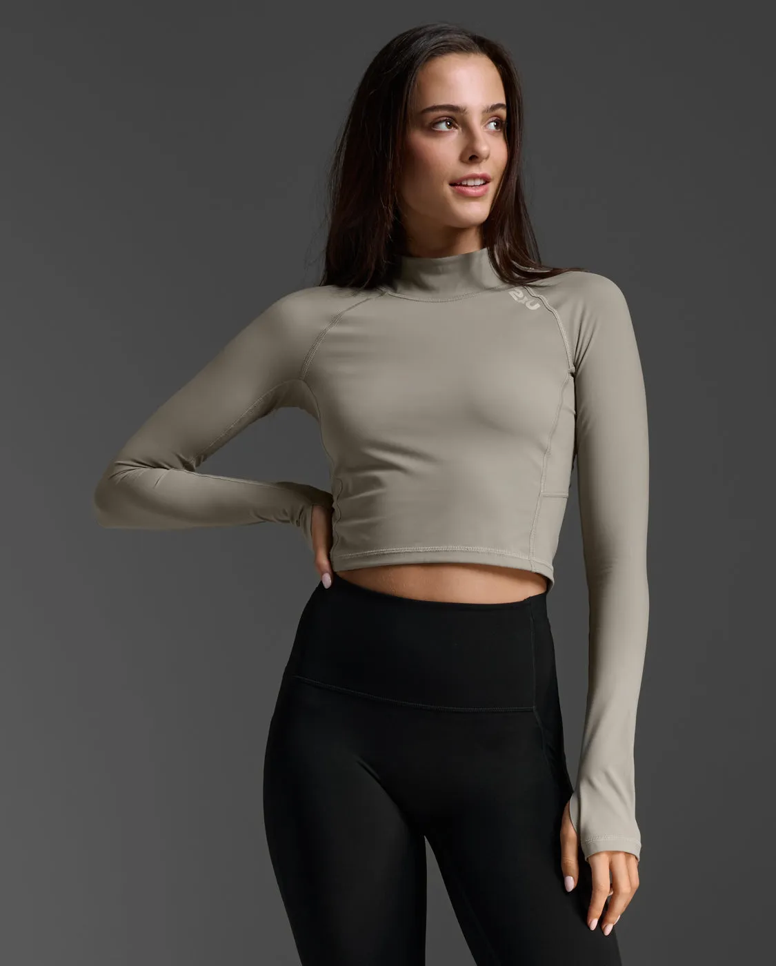Form Soft Touch Mock Neck Long Sleeve
