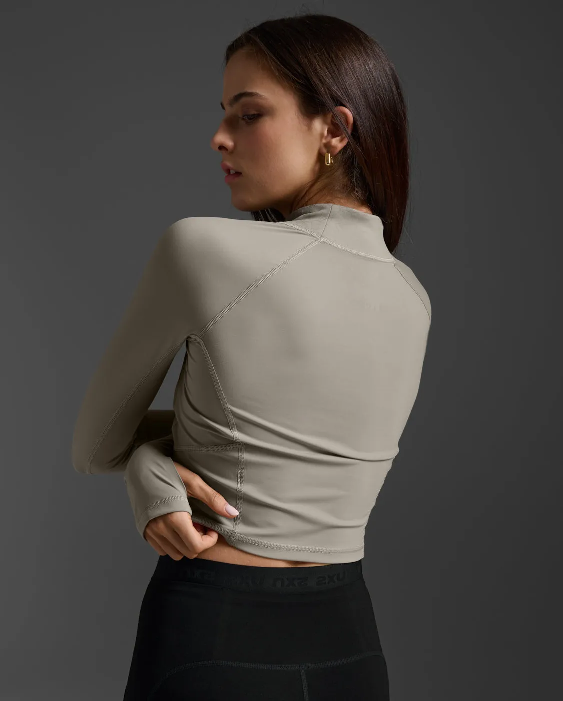 Form Soft Touch Mock Neck Long Sleeve